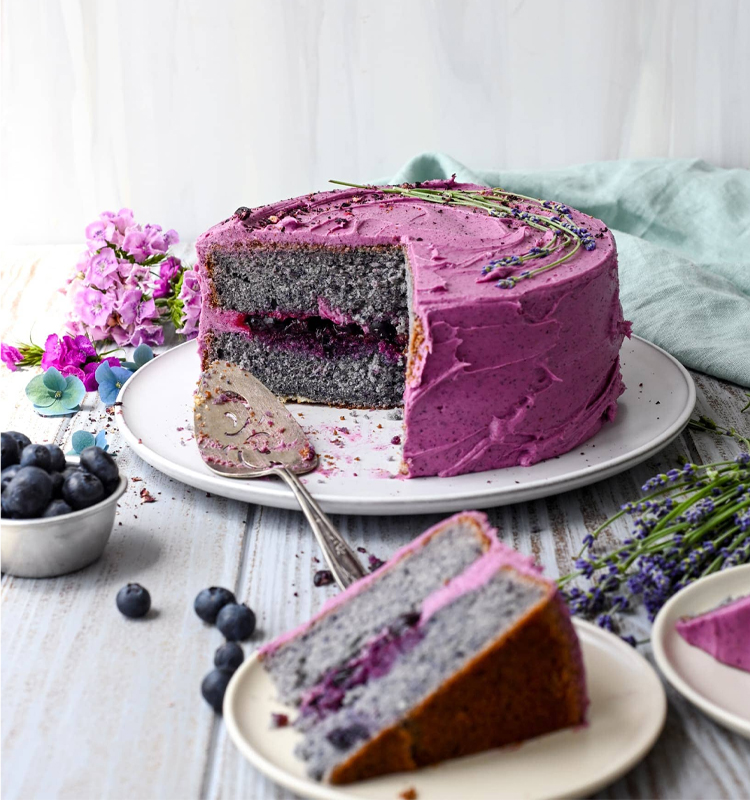 Blueberry Cake Half KG