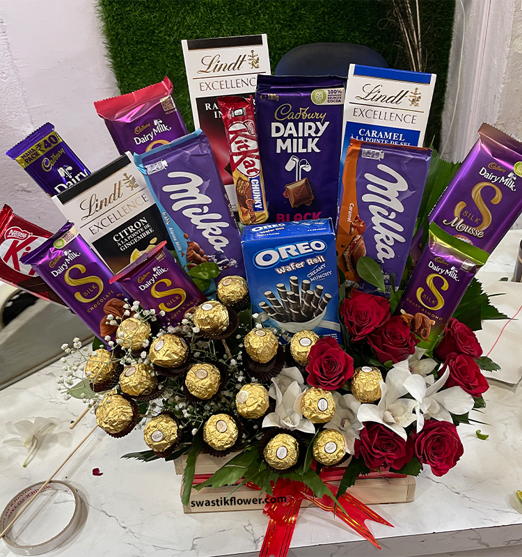 Broad chocolate bouquet