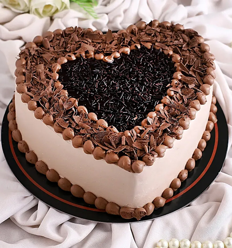 Heart Shape Chocolate Cake 2KG