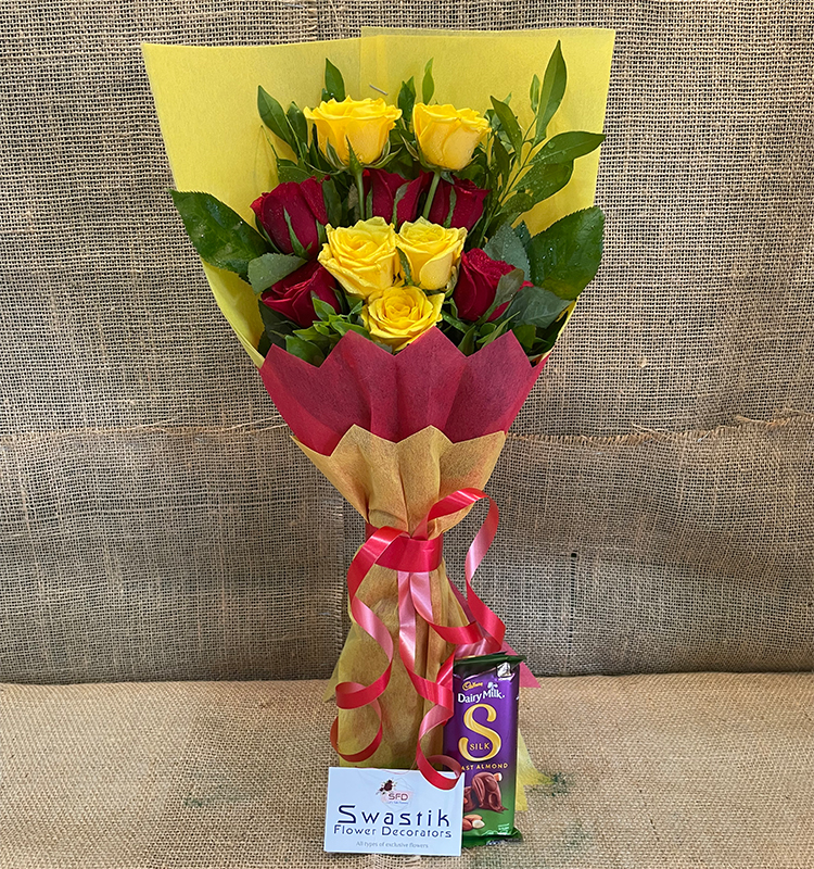 Mix Roses with Silk