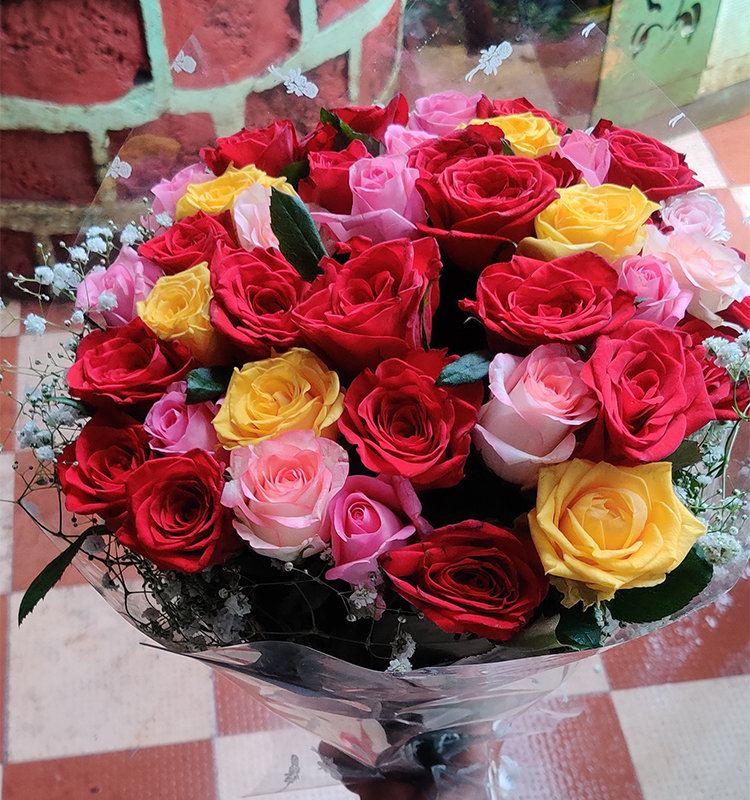 35 Mix Flower Bunch