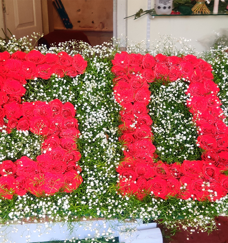 Alphabetical 50 in roses